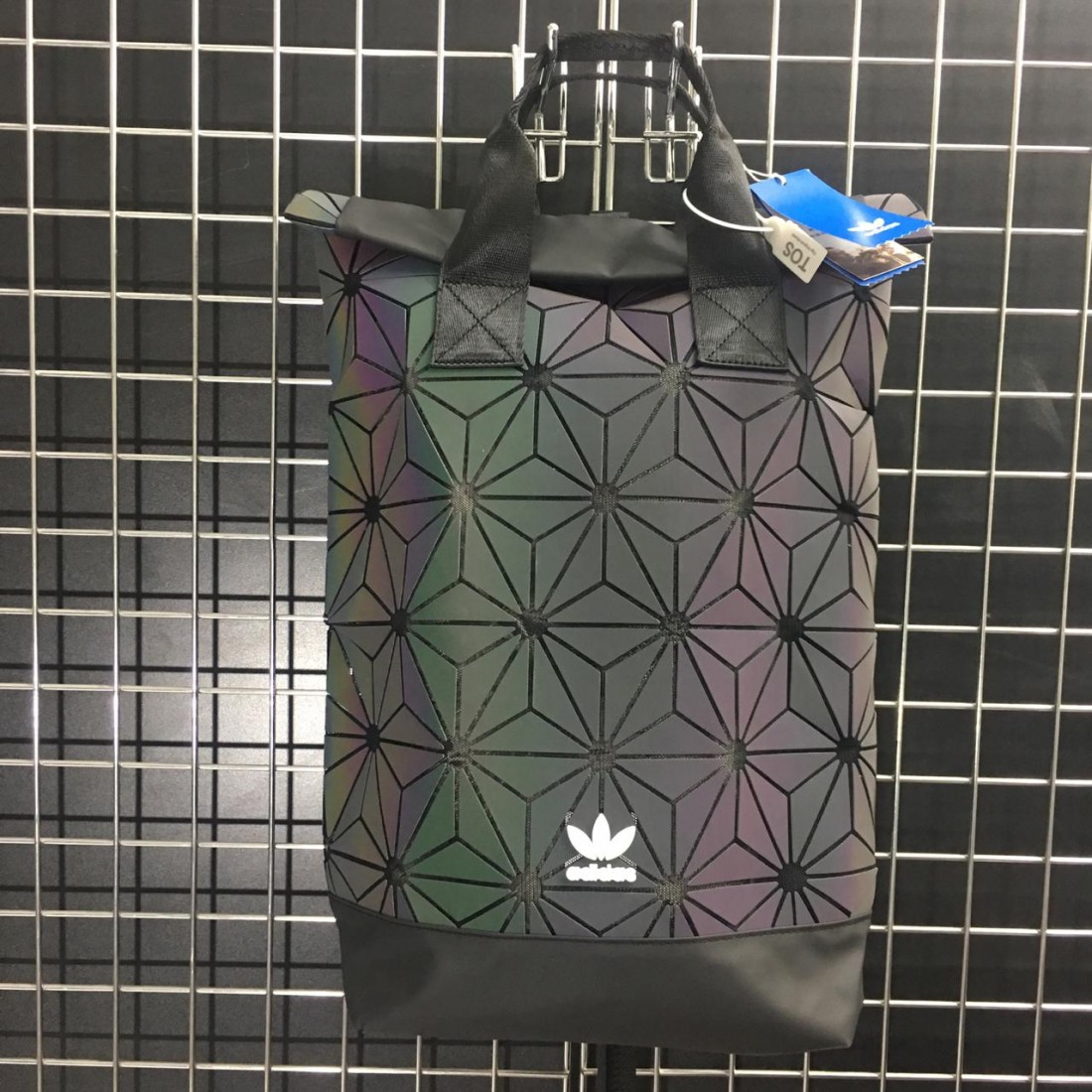 reflective prism backpack