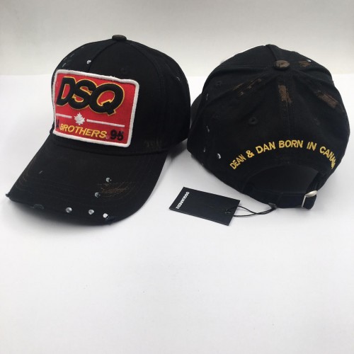 dsquared black brothers cap