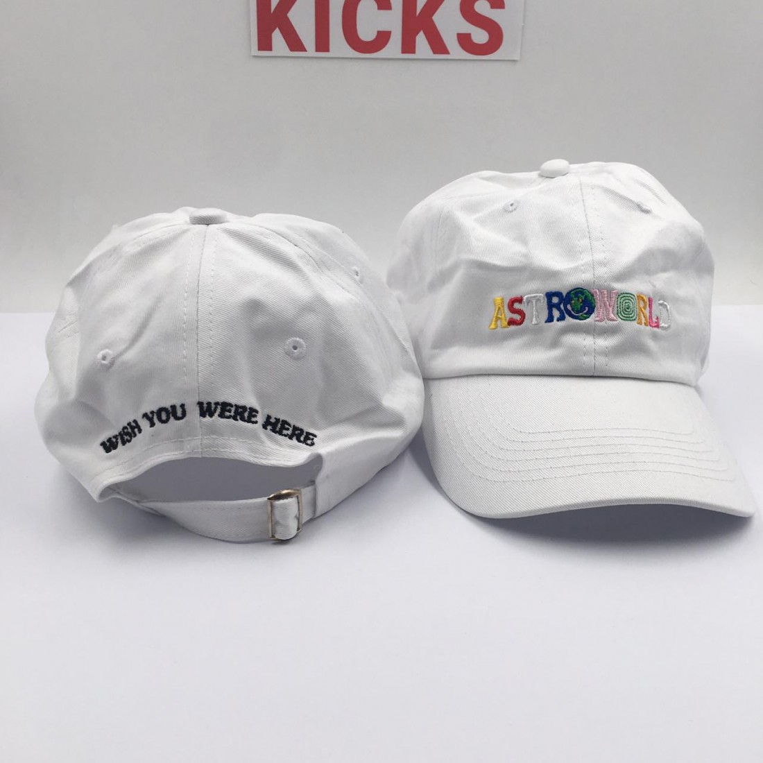 Travis Scott Astroworld Cap White