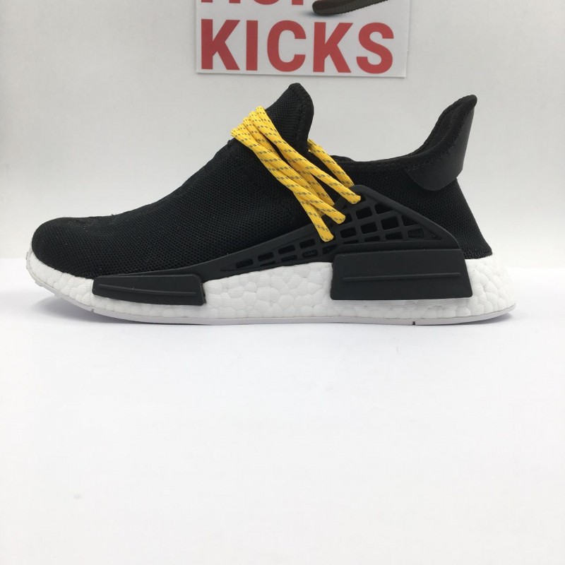 black and yellow human race