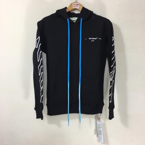 off white acrylic arrows hoodie