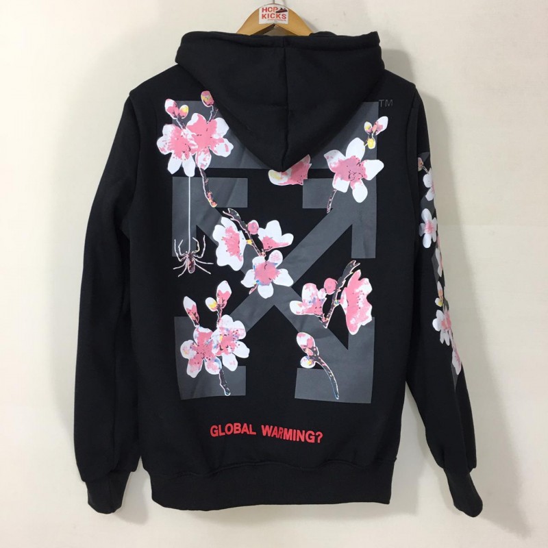 global warming hoodie off white
