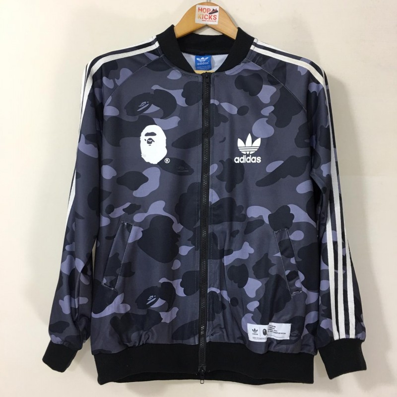 bape x adidas coat