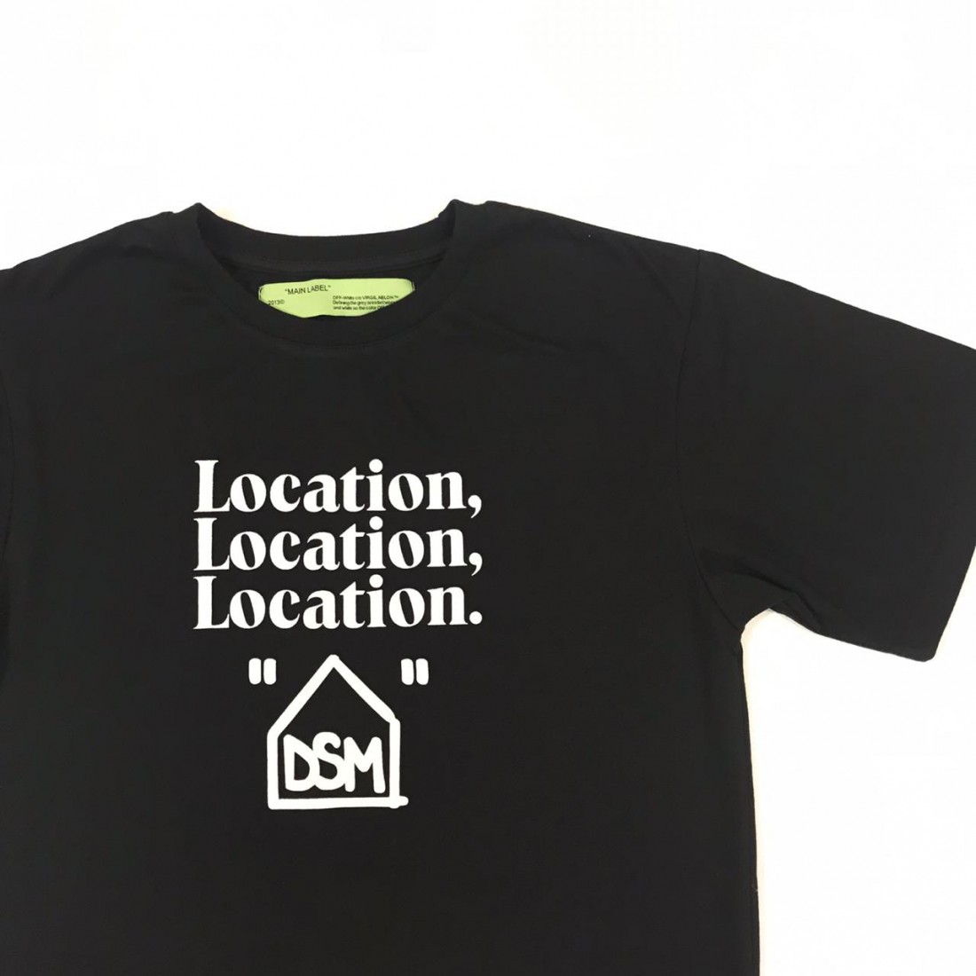 dsm off white tee