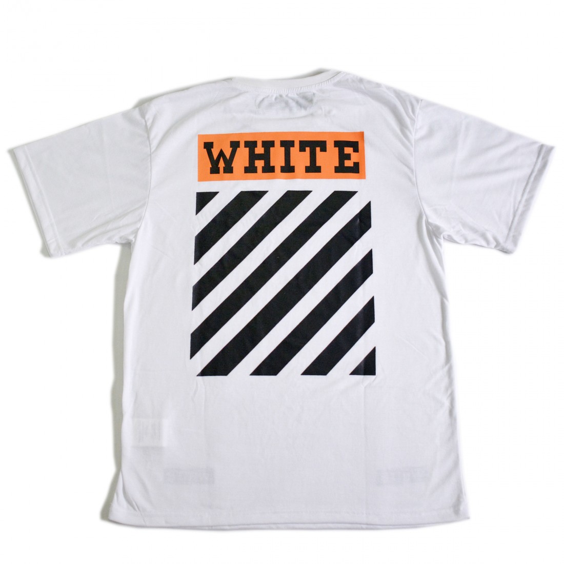 off white orange box tee