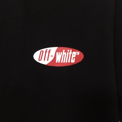 Off-White Split Logo Tee Black [HOP Batch]