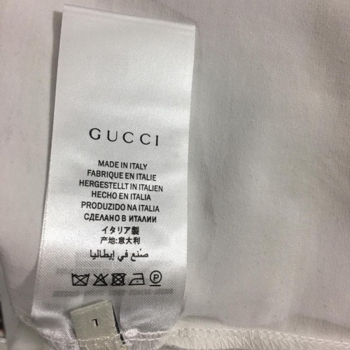 GG Box Logo Glitter Gold Tee White