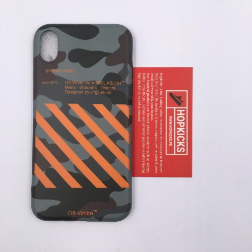 Off-White Camo Orange Case