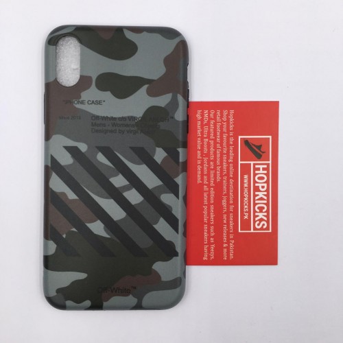 Off-White Camo Black Case