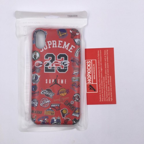 NBA X Supreme X Air Jordan Red Case