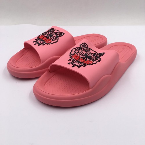 pink kenzo slides