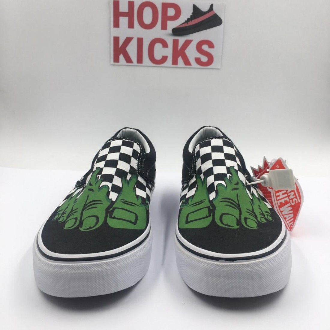 Vans HULK slip ons chequered
