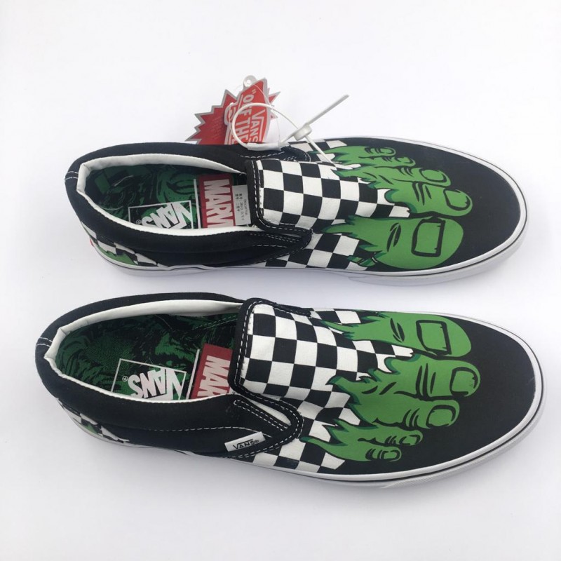 hulk slip ons