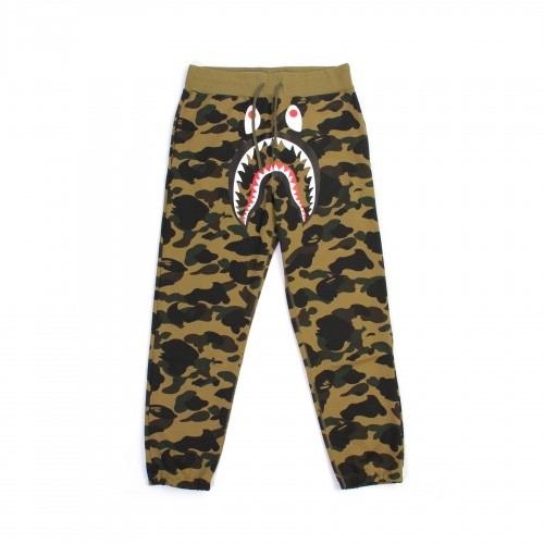 Bape Camo Green Sweat Pants