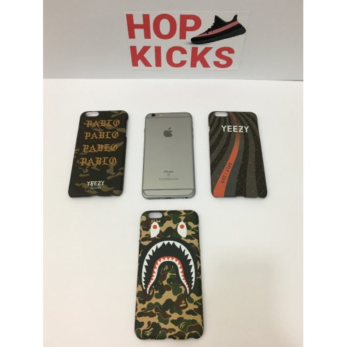 a bathing ape Bape Green Iphone Cover ( GLOW IN DARK )