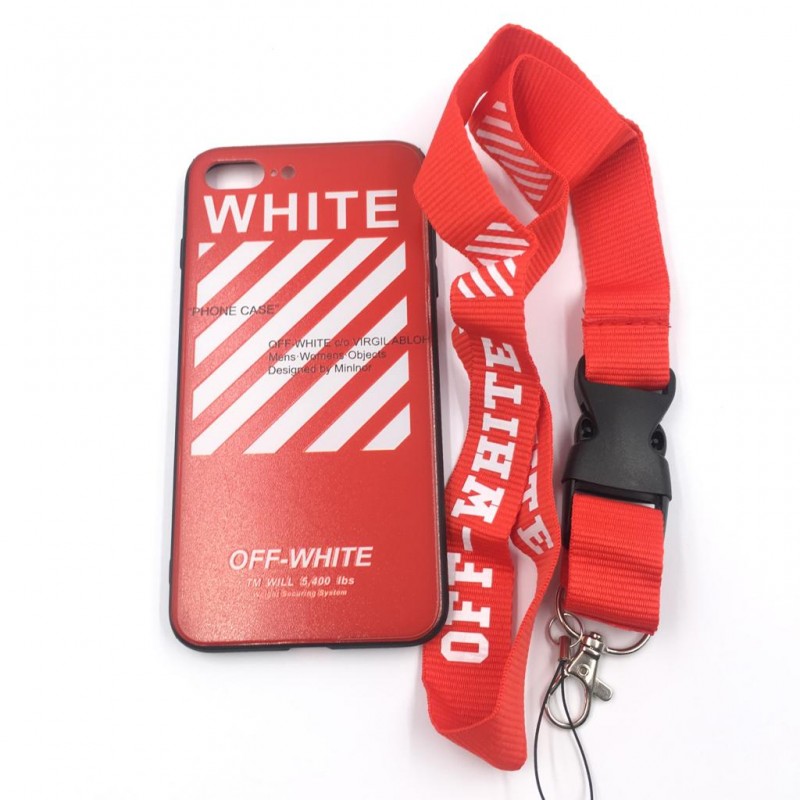 Off White Red Iphone Case