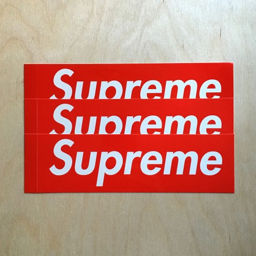 Supreme Stickers (water proof / oil proof) high quality stickers (Pack of 10)