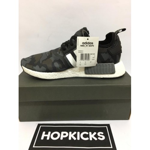 NMD Bape x Adidas Black DOT PERFECT VERSION [REAL BOOST/PREMIUM MATERIALS]  