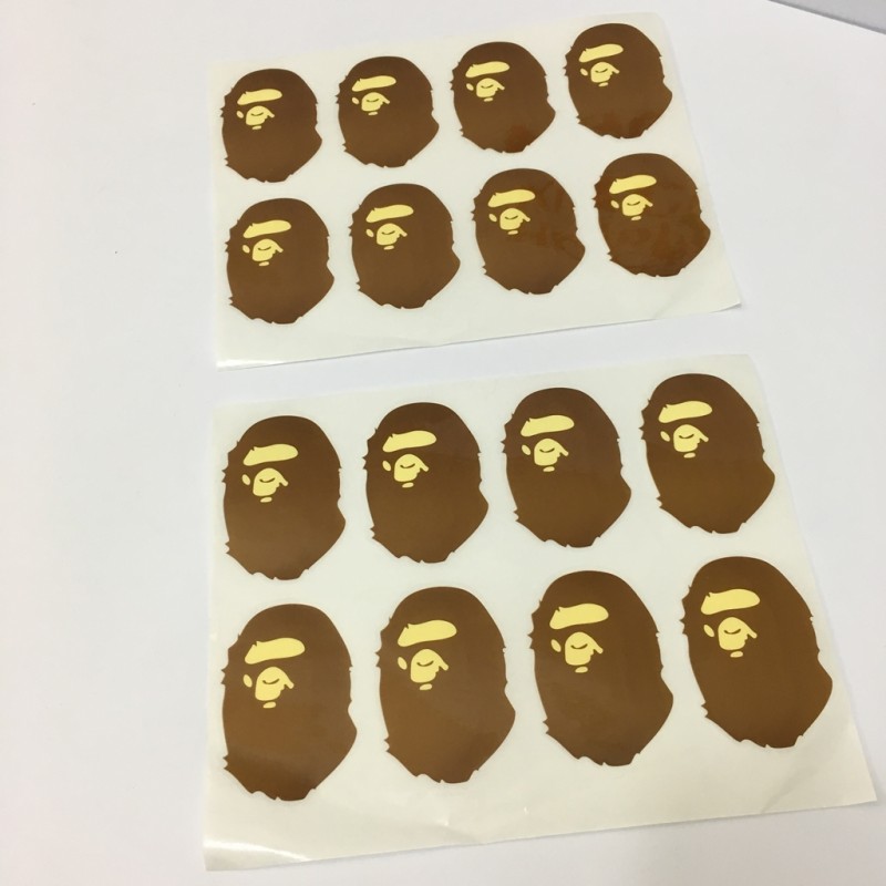 Menarik BAPE Stickers, Paling Dicari!