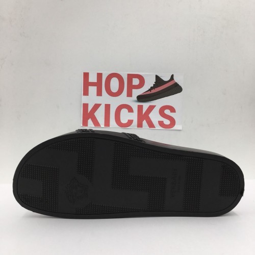 Versace Slides Black ( PREMIUM MATERIALS ) 