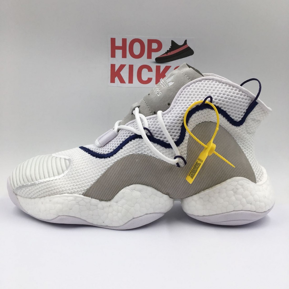 Adidas Crazy BYW White REAL BOOST [ Dot 