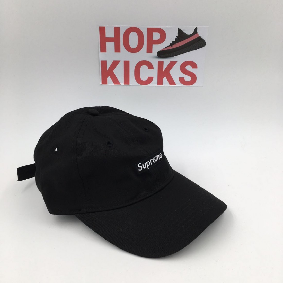 supreme black box logo hat