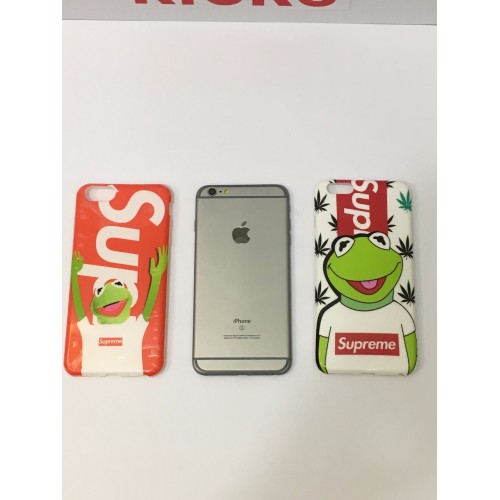 SUPREME X KERMIT WHITE  [ HYPED CASE] SOFT PROTECTION 