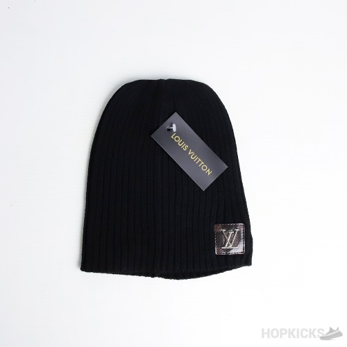 Lv Black Beanie 