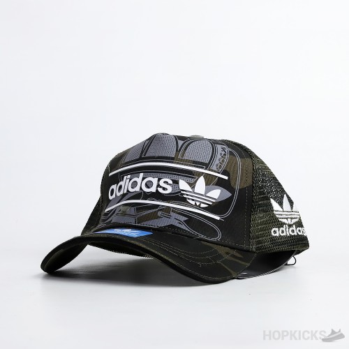 Adidas Camo Trucker Cap