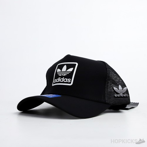 Adidas Black Trucker Cap