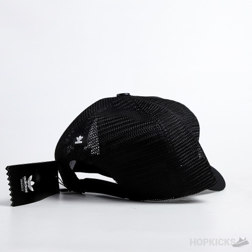 Adidas Black Trucker Cap