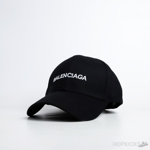 Bale*ciaga Logo Black Cap