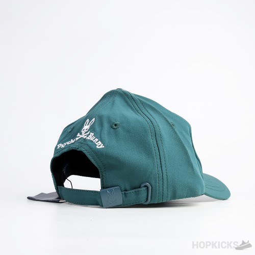 Psycho Bunny Skull Logo Green Cap