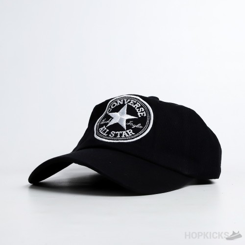 Converse Chuck White Patch Black Cap