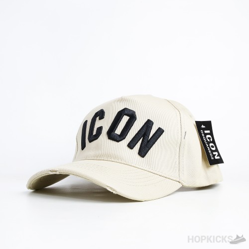 Icon Baseball Beige Cap
