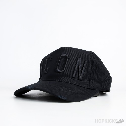 Icon Logo Black Cap