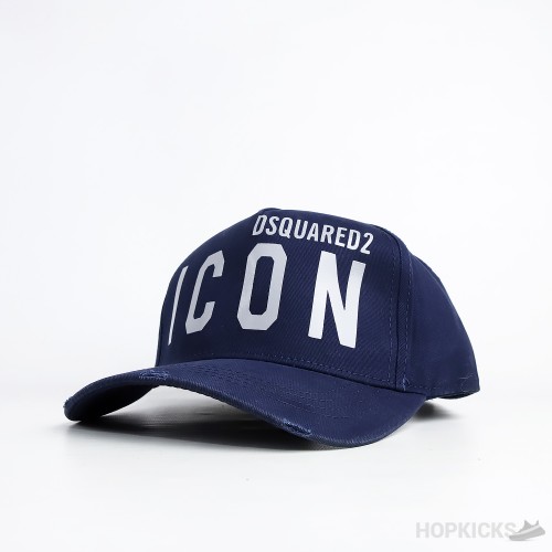 Dsquared2 Embroidered Logo Navy Cap