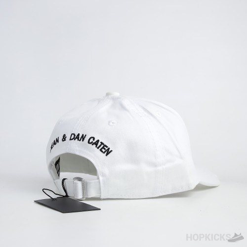 Dsquared2 Icon Paint Drip White Cap