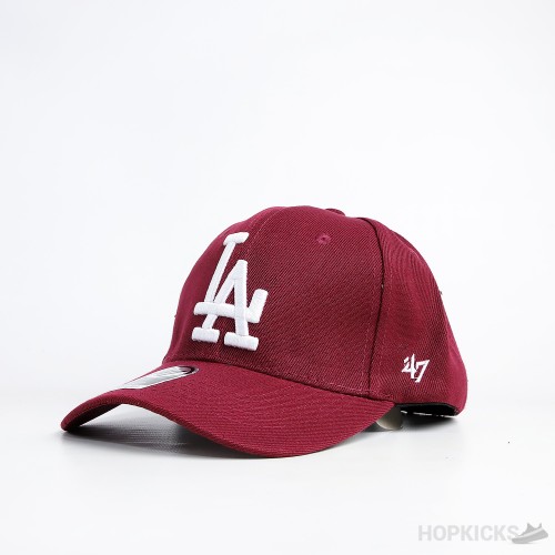 LA Logo Maroon Cap