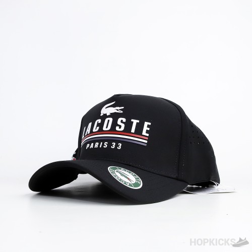 Lacoste Paris Black Cap