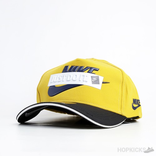 Nike Just Do It Logo Yellow Cap