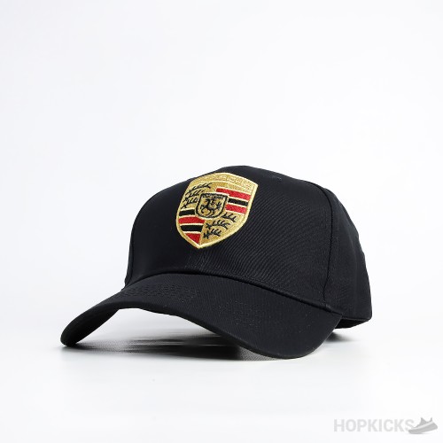Porsche Crest Black Cap