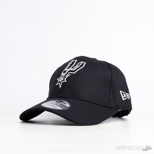 San Antonio X New Era Black Cap