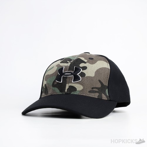 Under Armour Logo Black Camo Cap