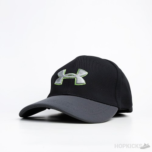 Under Armour Logo Green Black Cap