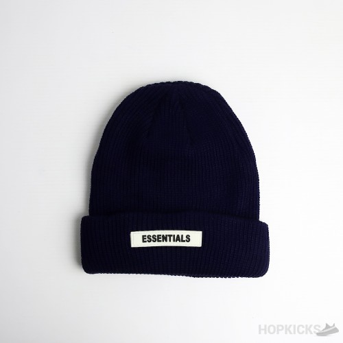 FOG Essentials Blue Beanie