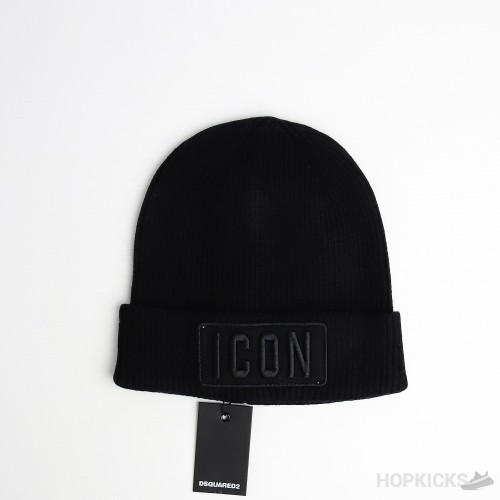 Dsquared2 Icon Black Beanie