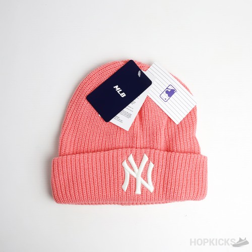 NY MLB Pink Beanie