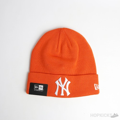 New Era NY Orange Beanie