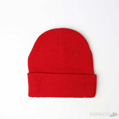 Supreme New Era Box Logo Red Beanie